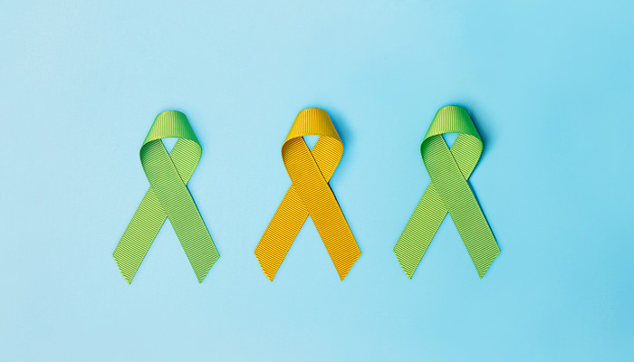 Three ribbons depicting support.